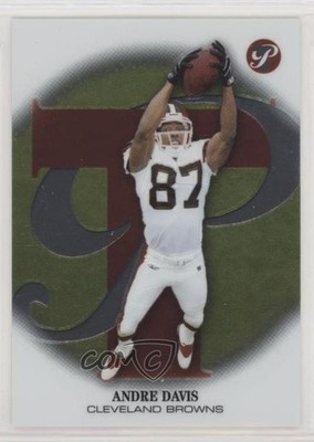 2002 Topps Pristine 62/499 Andra Davis Andre Davis #101 Rookie RC 0a3