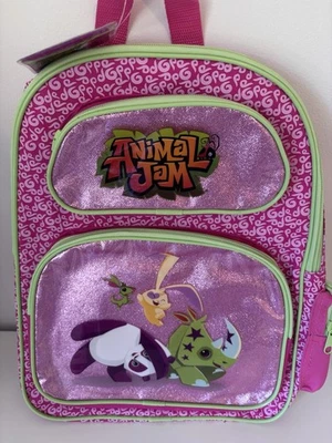 Animal Jam Rucksack NEU MIT ETIKETT INKL. SECRET GAME CODE - Bild 1 von 4