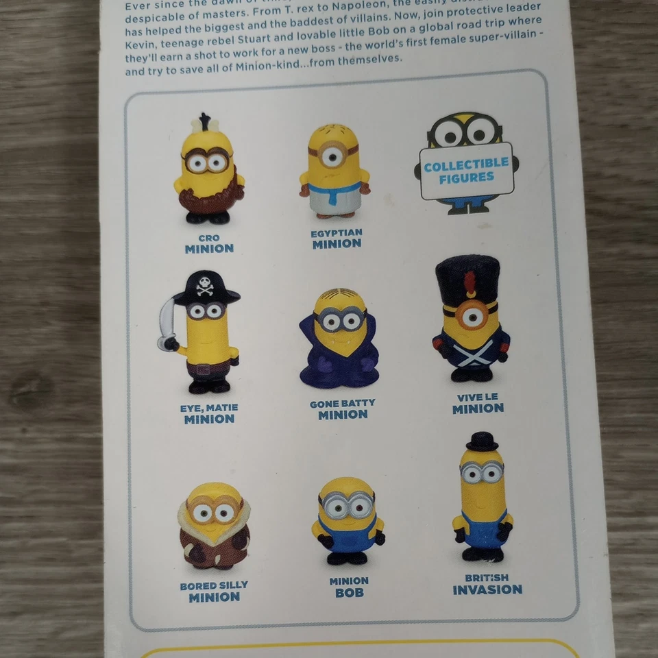 Mini Mini Mini MINIONS 2010 figuras conjunto de regalo de 8 piezas Walmart Thinkway 20160 Foto 3 de 4