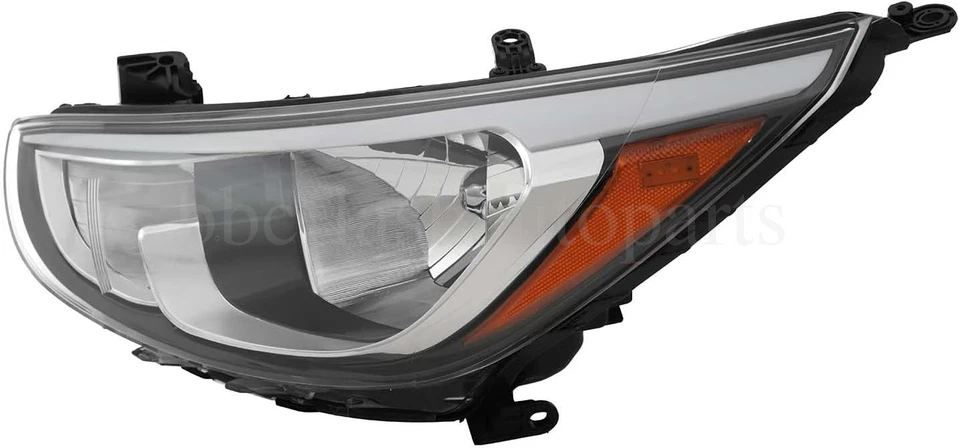 Par de 2 faros laterales izquierdo+derecho Hyundai Accent 2015 2016 2017 Foto 2 de 3