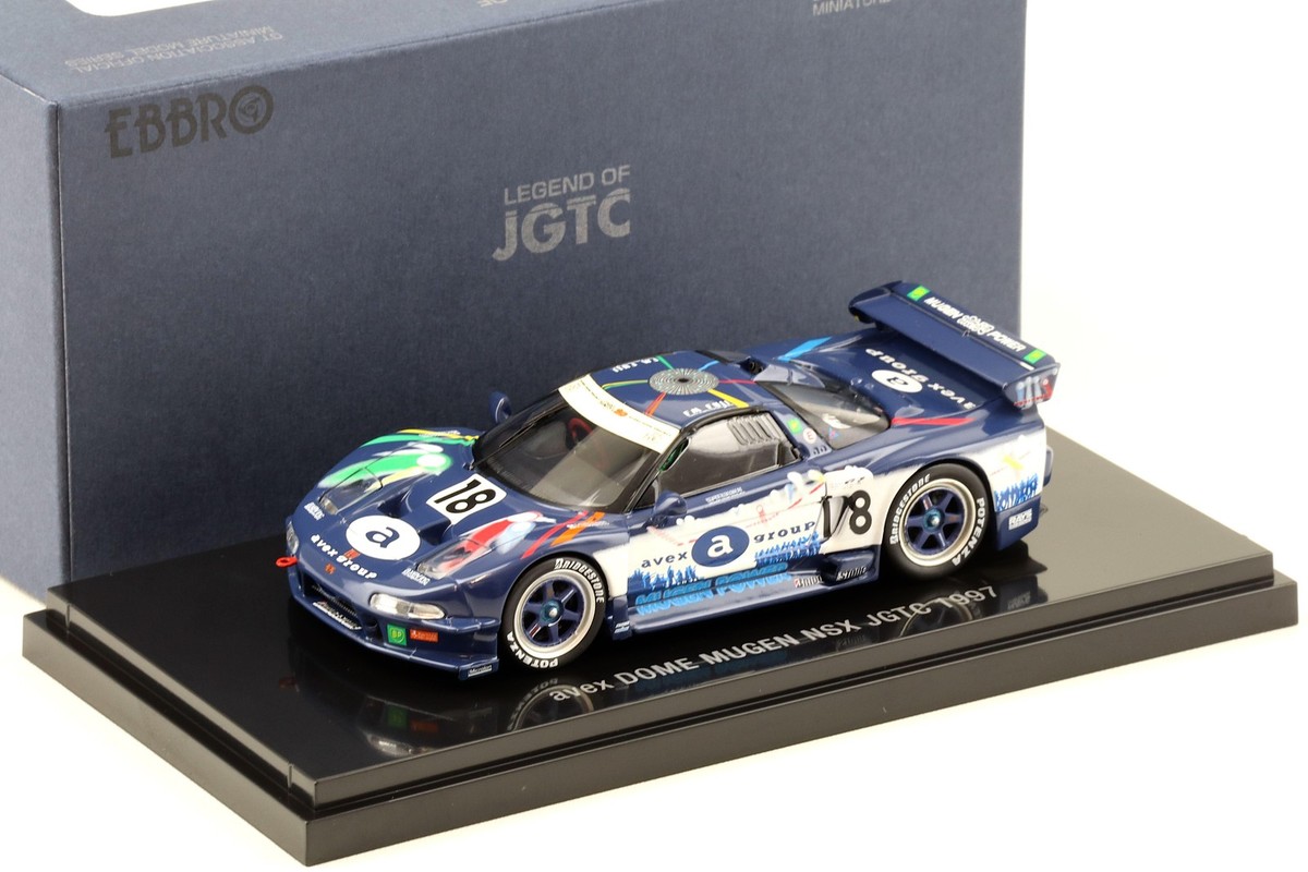 ミニカー EBBRO 1/43 avex DOME MUGEN JGTC 1997 1:43 Ebbro Honda NSX avex DOME MUGEN NSX #18 JGTC 1997 Kurosawa
