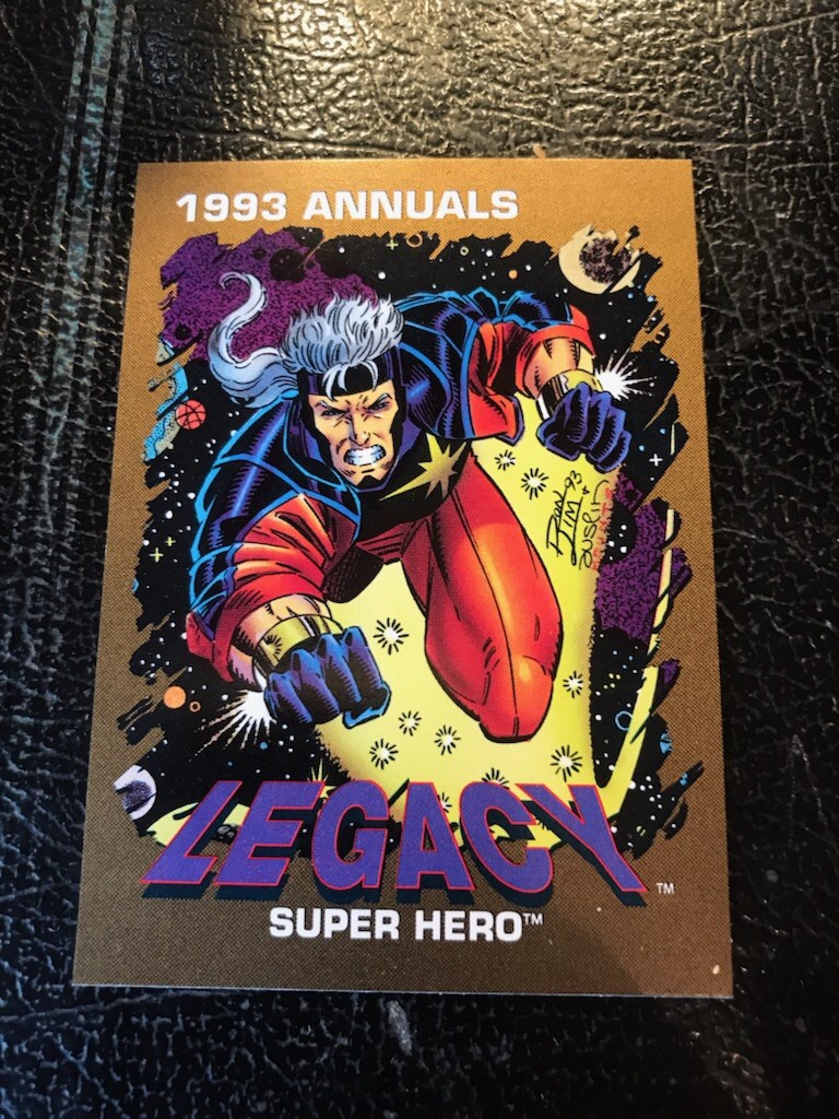 1993 Marvel Comics Trading Card Annuals Legacy Super Hero #23