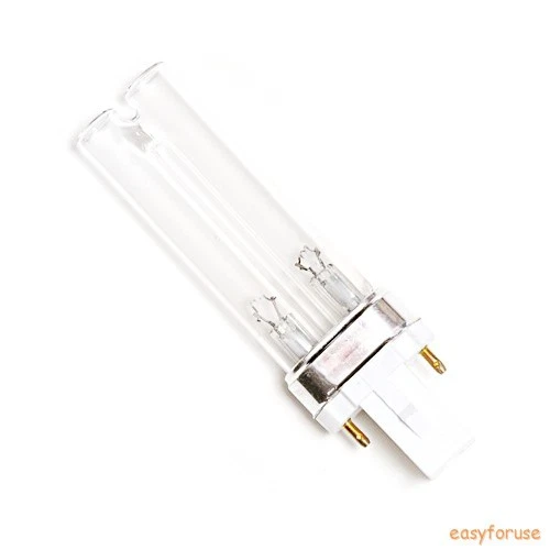 EFU 1pc 5W 5 Watts UV UVC G23 Base Light Bulb for Tetra JBJ Hozelock Cyprio ViaAqua