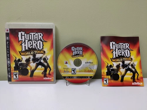 Guitar Hero World Tour - Sony Playstation 3 (PS3) - Complete In Box w/Manual CIB