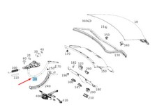MERCEDES CLS C257 KOFFERRAUMDECKEL RECHTS SCHARNIERHALTER A2577501200 ORIGINAL MERCEDES CLS C257 KOFFERRAUMDECKEL RECHTS SCHARNIERHALTER A2577501200 ORIGINAL