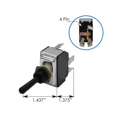 TOGGLE SWITCH FOR PETERBILT 16-03401 1603401 8946K835 . - Bild 1 von 2