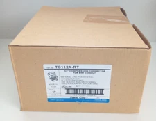 (Qty 50) Thomas & Betts Steel City TC112A-RT 3/4”Compression Connector for EMT