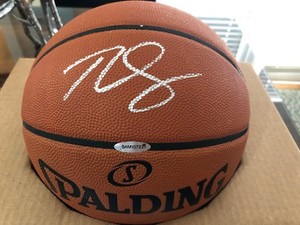 ben simmons signed basketball