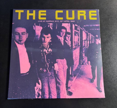The Cure Live At Hurrah NYC 15 April 1980 VINYL SEALED LP joy division siouxsie