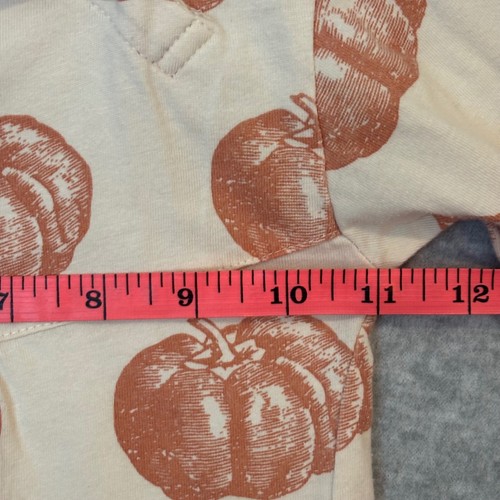 Kate Quinn Kids Girls 5 Beige Pumpkin Babydoll Long Sleeve Dress Fall Bohemian - Picture 6 of 9