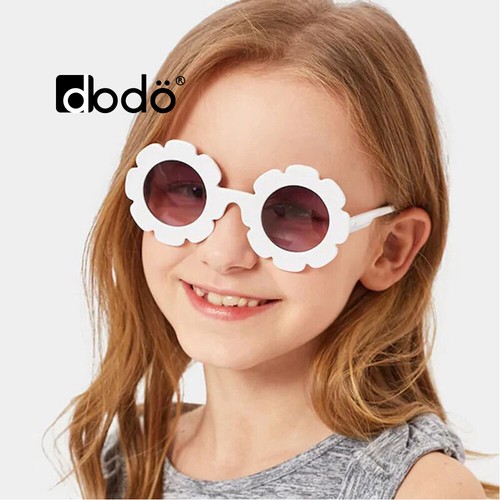 Kids Carino a forma di Fiore Rotondo Occhiali Da Sole Ragazze Baby Bambini  Bambino OMBRA UV400 | eBay