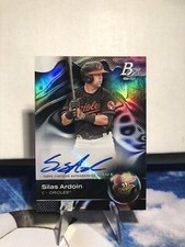 2023 Bowman Platinum Silas Ardoin Prospect Autograph Auto #TOP88 Orioles