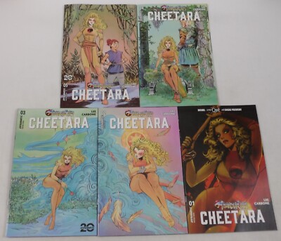 Thundercats: Cheetara #1-5 VF/NM complete series  Soo Lee Dynamite A variants