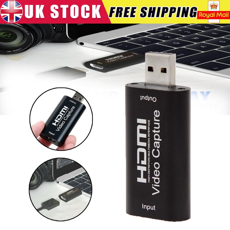 1080P Full HD Audio Video Capture Card 4K HDMI to USB 2.0 Video Capture Device