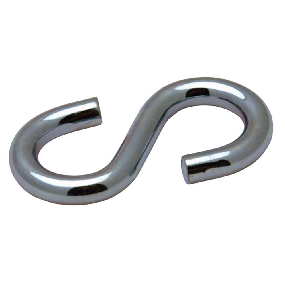 2500 X Gancho S Nº 40 ganchos de cocina de hierro galvanizado brillante 4,00x35 ganchos de metal ganchos