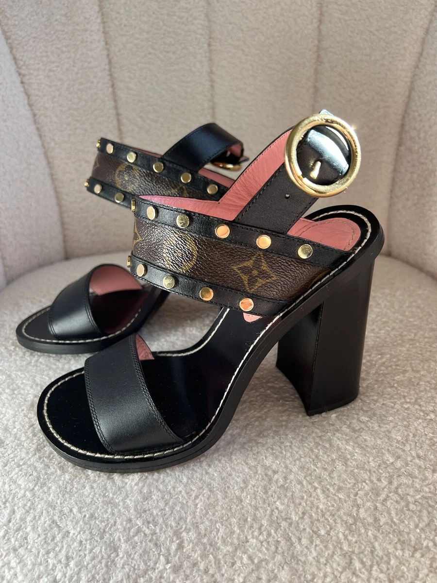 Louis Vuitton Passenger Sandal in Black