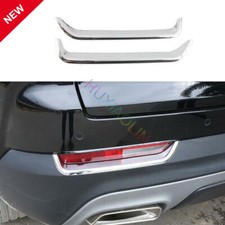 For Cadillac XT4 2019-22 ABS Chrome Rear Car Fog Light Lamp Frame Trim 2PCS Fit