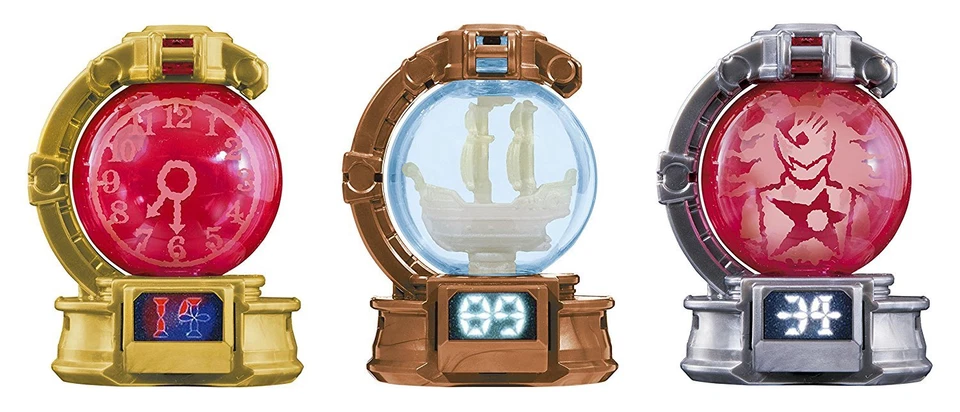 Juego Bandai Power Rangers Kyuranger DX Gigant Ho-oh & Blade & Shield & DX Kyutama Foto 4 de 4