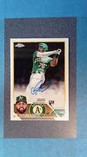 CT05) 2023 Topps Chrome DERMIS GARCIA RC Auto Oakland Athletics 