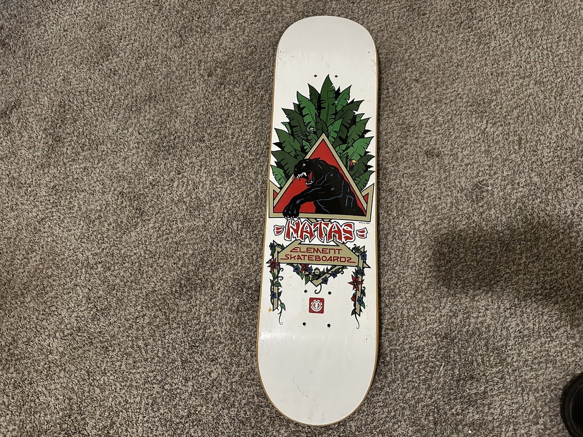 Element Skateboards Natas Kaupas Panther Deck 2001 Vintage Rare