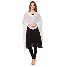 Women's Cotton Dupatta Stole Scarf Casual Wear Shawls Wrap Scarves Party Wear