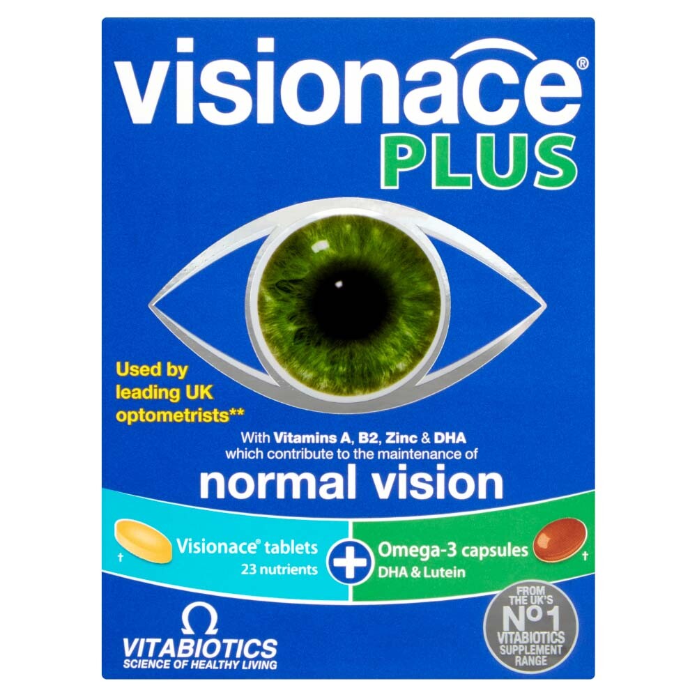 Vitabiotics Visionace Plus Vision Care - 56 Tablets BB:09/2027 - Image 5