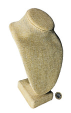 Necklace Jewellery Display Bust Shop Counter New but Damaged Vintage ra