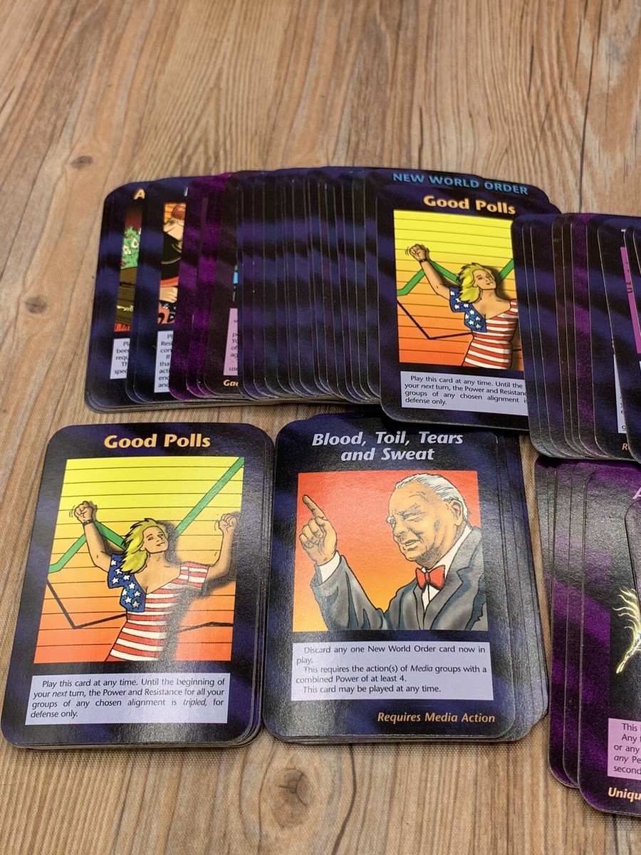Illuminati: New World Order by Steve Jackson Games, 550 card Illuminati: New World Order by Steve Jackson Games, 550 card