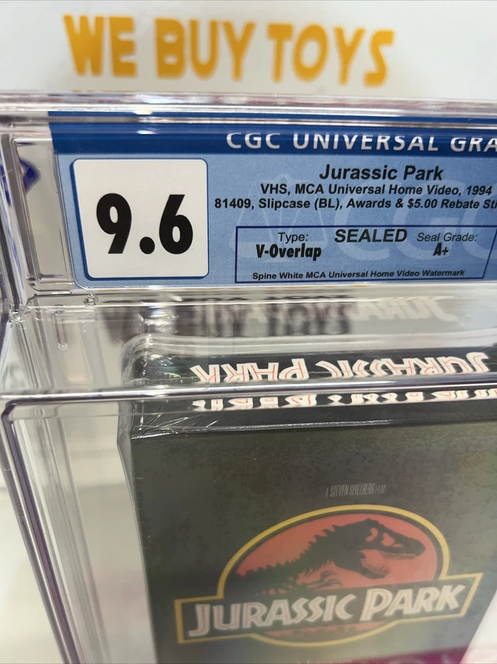 A+ SEAL CGC 9.6 Jurassic Park Steven Spielberg FIRST ISSUE 1994 🦖 🦕 🔥 L@@K 🔥 - Image 2 of 4