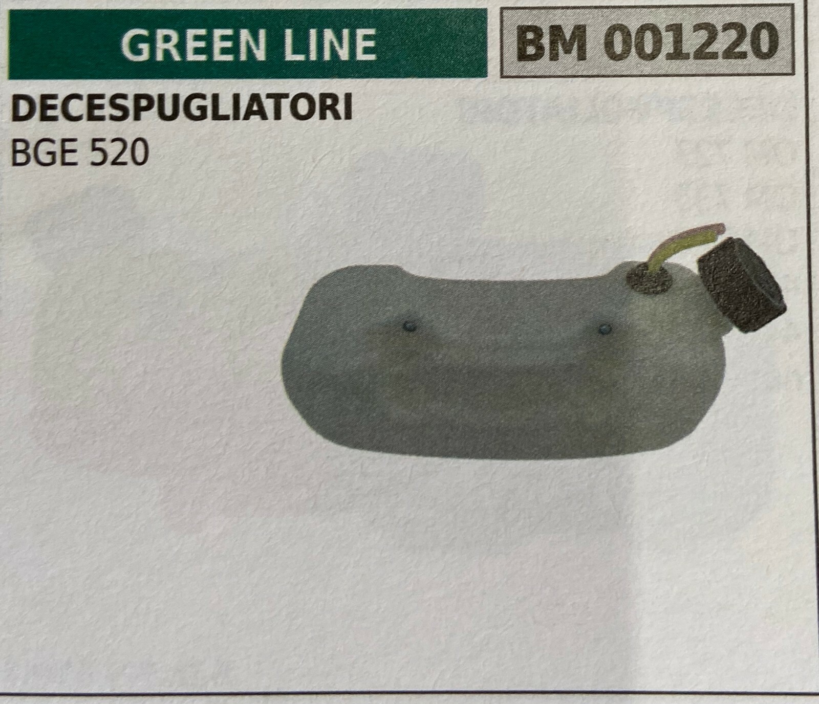 Serbatoio Green Line BM001220 Brumar Ricambio per Decespugliatore - 1