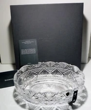 *NEW* House Waterford Crystal MASTER CRAFT COLLECTION Oval Bowl 13 3/4" IRELAND