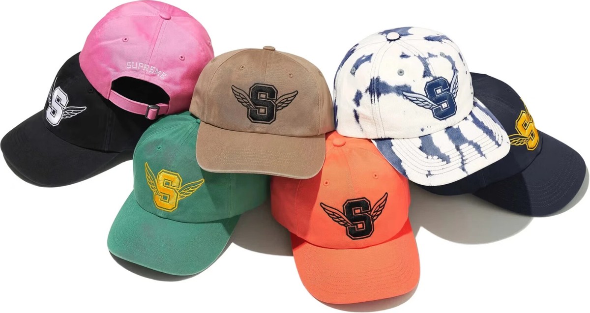 Supreme Wings Logo 6-Panel Cap Hat 7colors SS25 | eBay