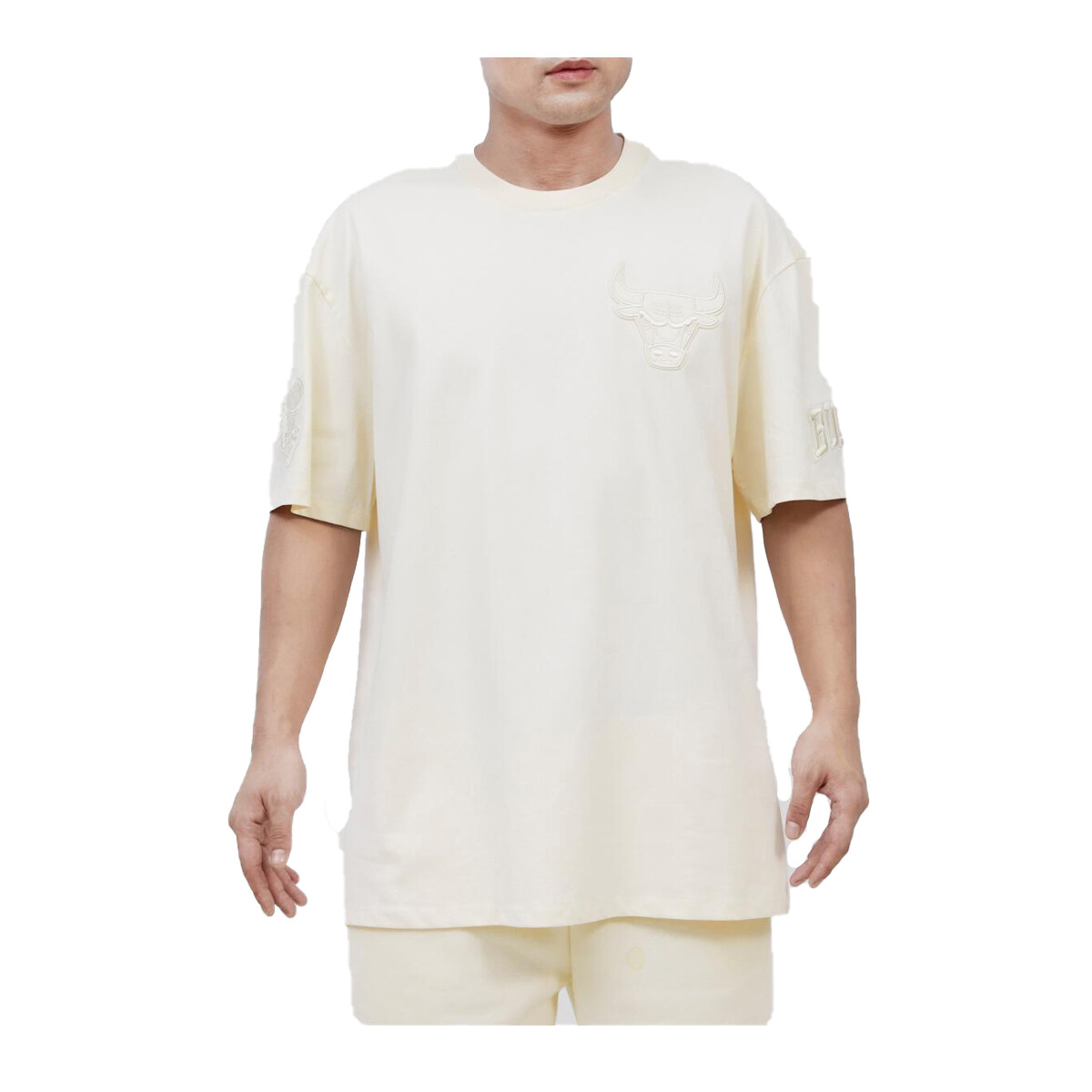 Pro Standard NBA Chicago Bulls Mens Eggshell Neutral CJ Crew Neck T-Shirt 9390₽