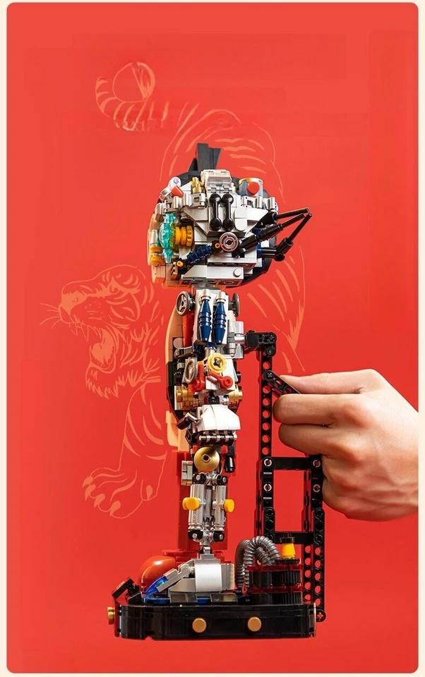 Astroboy 70 Aniversario Edición Limitada Mecha Bloques de Construcción Rompecabezas Modelo Juguete Foto 3 de 4