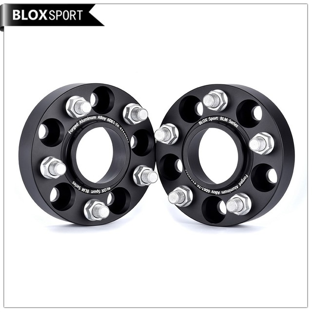 2x30mm Black Hubcentric 6061 Wheel Spacers 5x114.3 Fit Ford Mustang