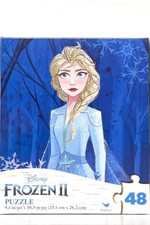 1 Pack Disney Frozen 2 Princesses Anna and Elsa 48 Piece Puzzles Color May Vary
