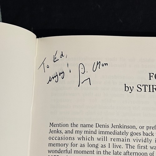 LIBRO DE AUTOBIOGRAFÍA STIRLING MUSS FIRMADO - JENKS PASSION FOR MOTOR SPORT DENIS - Imagen 3 de 8