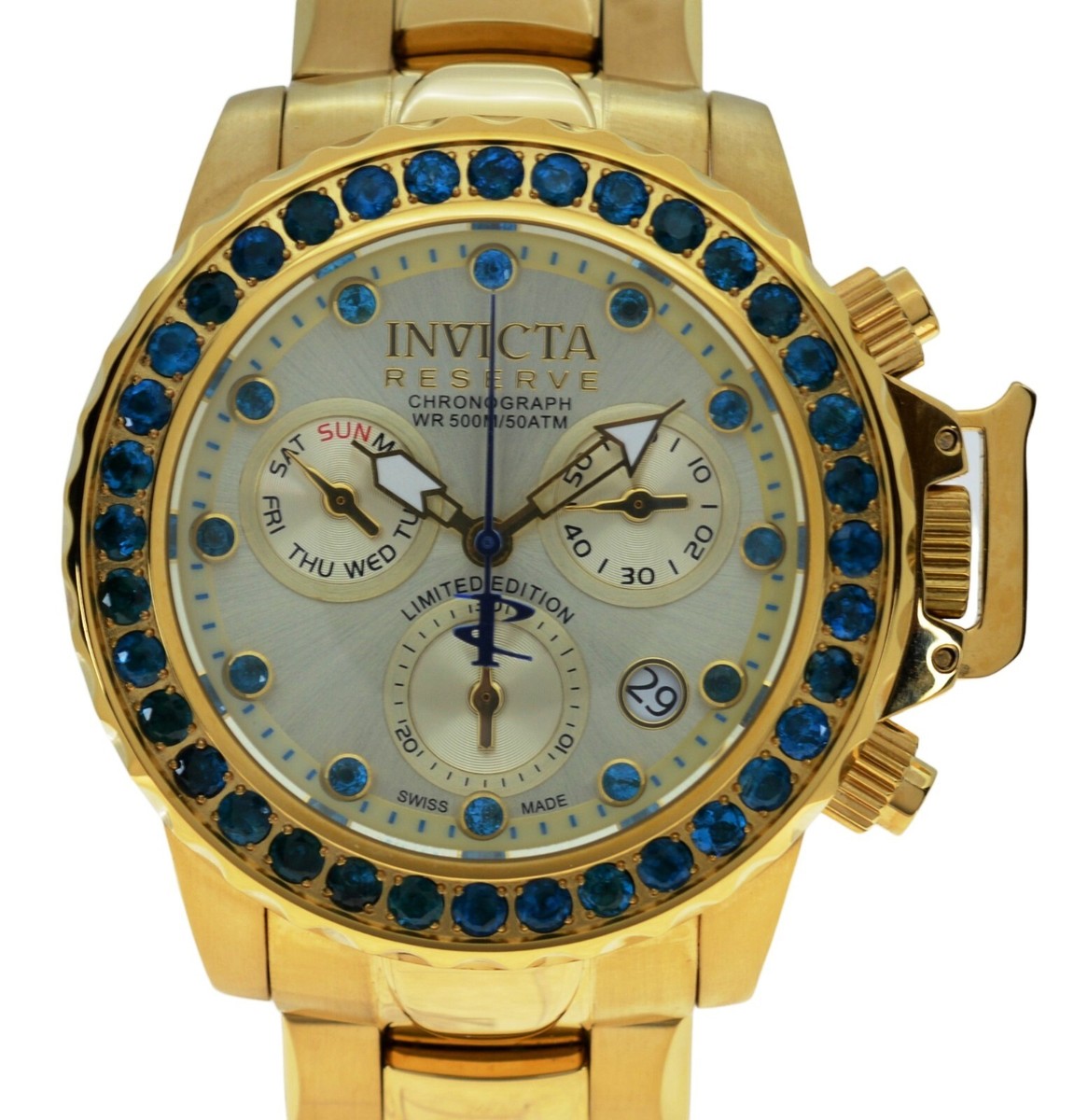 Orologio Uomo Orologio Invicta Reserve Orologio Da Uomo 47 Mm