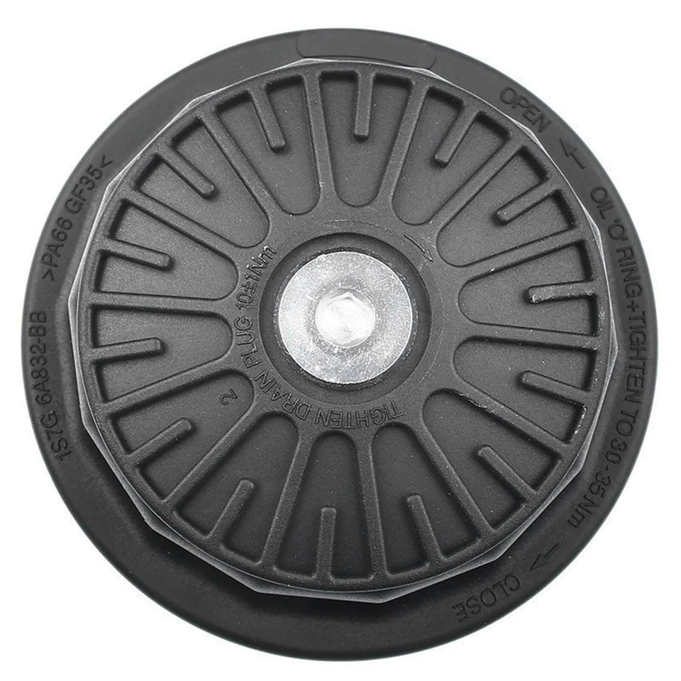 Cubierta de la carcasa del filtro de aceite del motor para Ford Escape 2005-2007 Mazda 6 CX-7 Mercury Foto 4 de 4