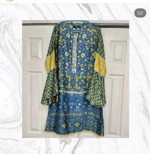 BRAND KHAADI SILK KURTA KAMEEZ PAKISTANI Eid Punjabi