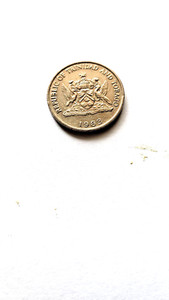 1983 Trinidad Tobago 25 Cents 256