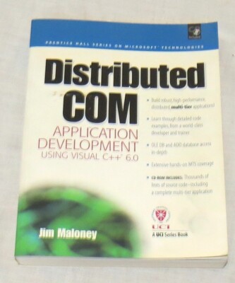 Distributed COM Application Development Using Visual C++ Jim Mahoney - Book Only