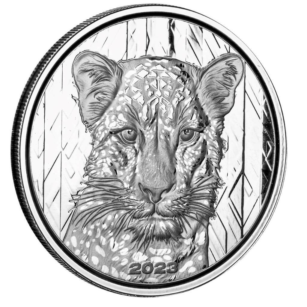 2023 1 oz African Leopard .999 Silver Coin 20 Cedis (BU) #A428 | eBay