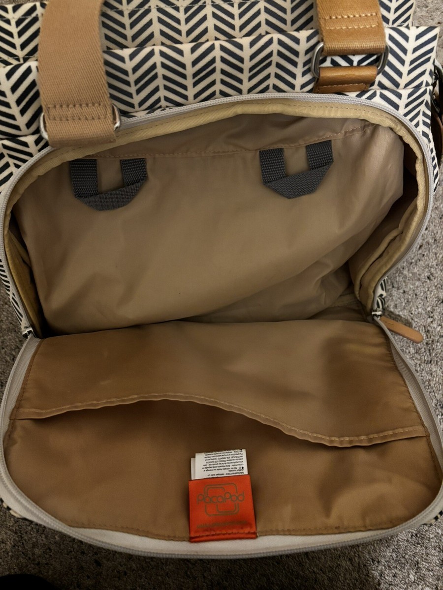 PacaPod Richmond Herringbone Changing Bag, Navy UK