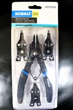 KOBALT Snap Ring Pliers Set 0752192 NEW
