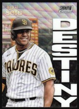 2022 Topps Stadium Club Chrome Juan Soto #1B Dynasty & Destiny Wave Refractor SP