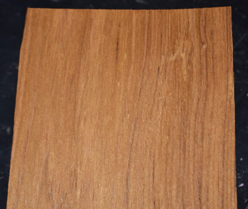 Foglio impiallacciatura legno grezzo teak 6,5 x 40 pollici 1/42° imperfetto M35137-20 - Foto 1 di 8