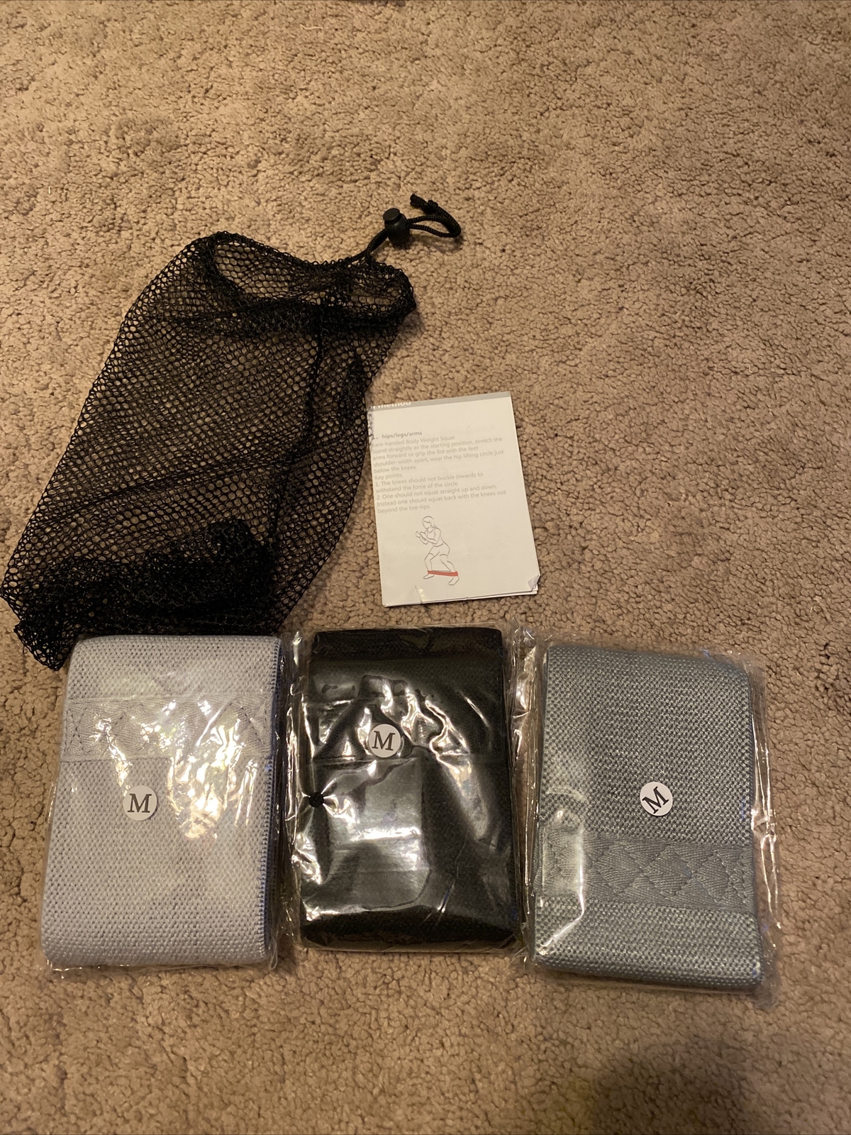 3 Pack Set-workout Program Exercise