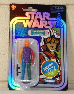 UNIQUE STAR WARS LUKE SKYWALKER SNOWSPEEDER RETRO PROTOTYPE EDTN Kenner FREESHIP