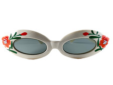 VINTAGE MIDCENTURY HAND PAINTED FRAME MADE IN JAPAN 1960'S SUNGLASSES